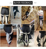 Nouvelle Arrivée ! Leggings Femmes Motifs Imprimés Working Sporting Slim Blanc Noir Fitness