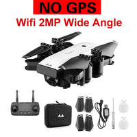 SMRC S20 drone 1080 P HD Caméra 2 GPS Suivez Moi FPV 4Copter rc Pliable Selfie Vidéo