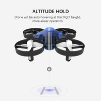 APEX Mode sans tête Mini-drone télécommandé Quadricoptère de 2,4 G RC Jouet Enfants