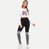 Leggings Femmes Casual Printemps Eté Automne Tendances 2019 Sportifs