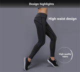 2 Pcs Femmes Suit Sports Top Shirt + Pantalon De Yoga Taille Haute Running Sportswear