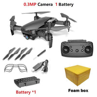 Drone Teeggi M69 FPV Cam grand-angle 720P Wi-Fi HD mini-Quadricoptère pliable