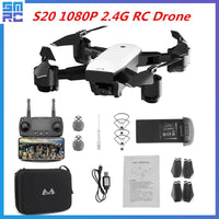 SMRC S20 Drone Cam HD 1080 P Wifi 4Copter FPV  5MP Pliant Rc jouet garçon