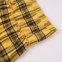 Débardeur camisole taille ajustable camis taille haute ruché mini jupe 2 pièces