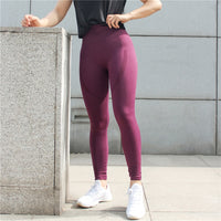 Leggins yoga Gym Fitness taille haute Femmes Collants Compression Jogging  4 Couleurs