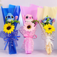 Nouveaux jouets peluche avec des bouquets de dessins animés Idée Cadeaux Très Original